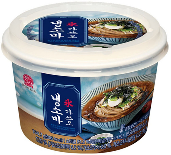 한일 가쓰오 냉소바 184.7g x 15개
