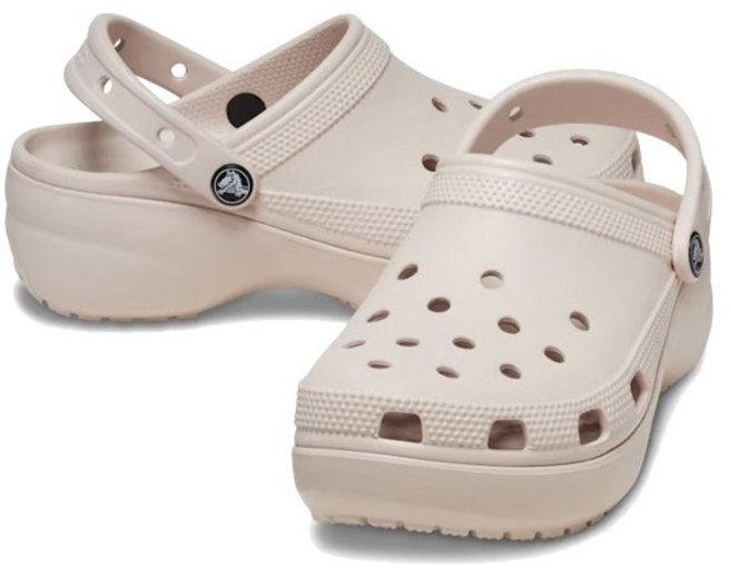 크록스 [2001아울렛분당점] 클래식 플랫폼 클로그 우먼 여성샌들 206750-6UR