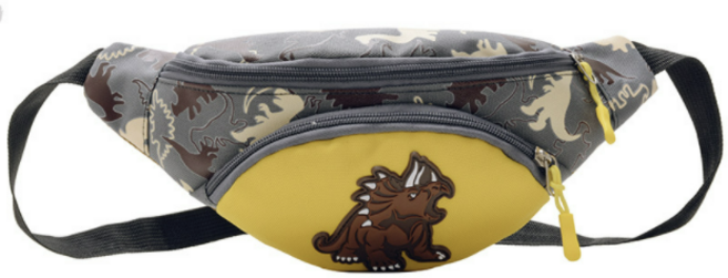 [아가토스] 유아 아동 공룡캐릭터 크로스백 힙색