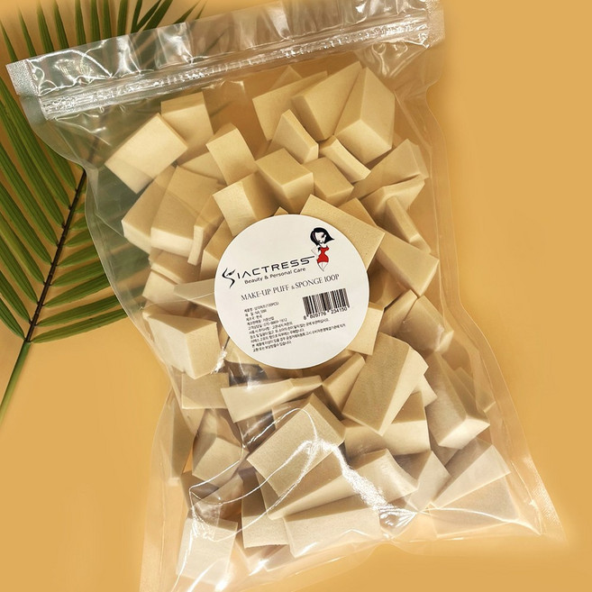 GAON IA_439 대용량 삼각 퍼프 200P 아이엑트리스, 200개