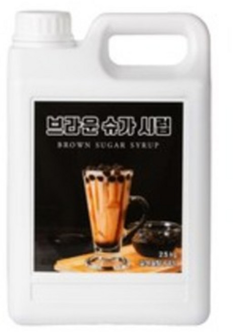 마루다 흑당 브라운 슈가 시럽, 2.5kg, 1개