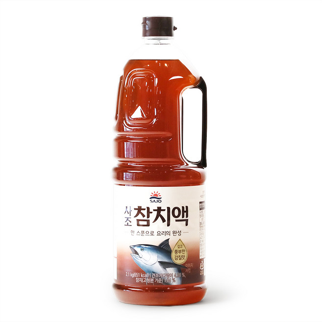 사조 참치액, 2.1kg, 5개