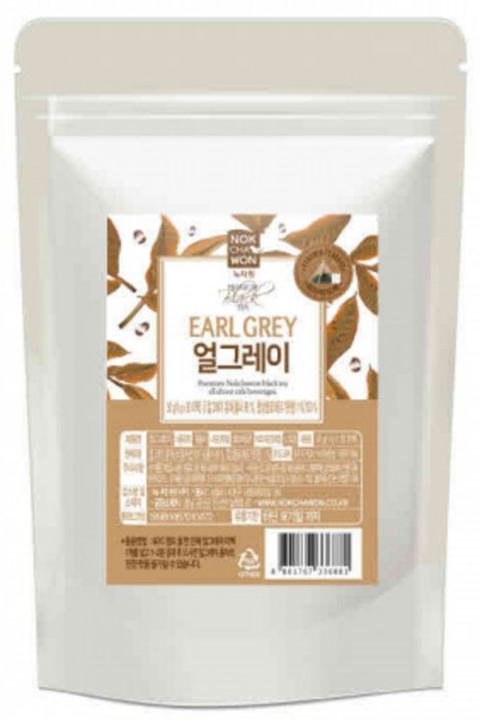 녹차원 얼그레이 30티백, 1g, 1개, 30개입