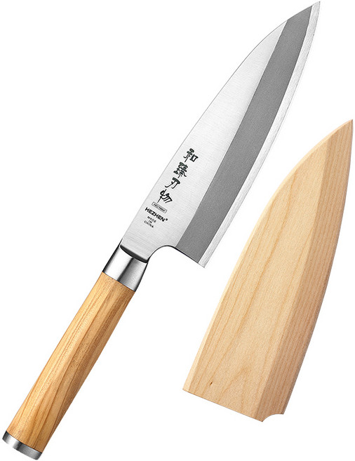 헤젠 신주오 데바 칼 회칼 낚시칼 주방칼, 1개
