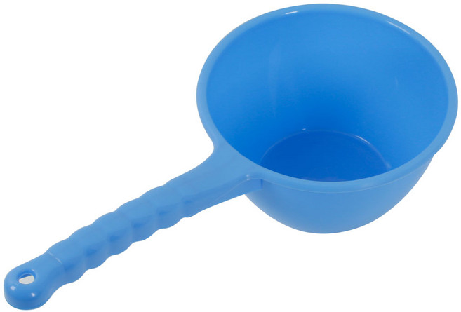 카시안 자루바가지 NA 플라스틱 손잡이 물 바가지 욕실 목욕탕 약수터, XL, 1개