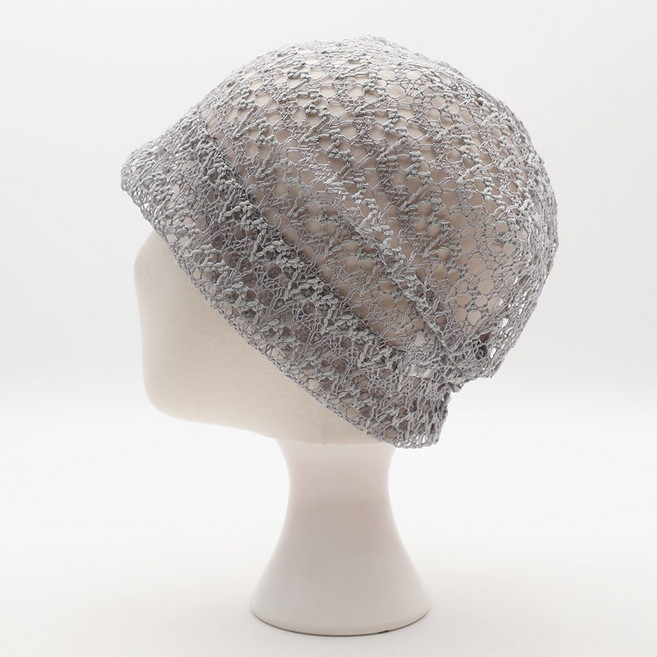 에스랑 아론 봄 여름 망사 탈모 엄마 할머니 중년여성 두건 비니 모자