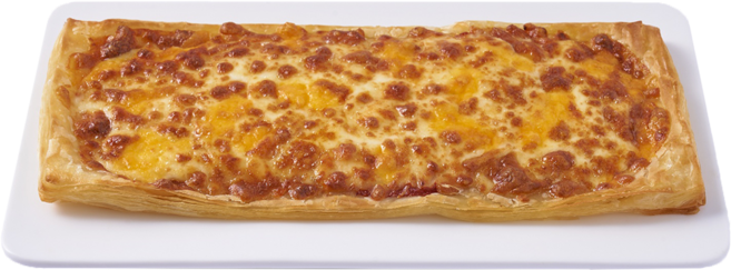 [맛비] 페스츄리 피자 치즈 235g 냉동피자 사각피자, 1개