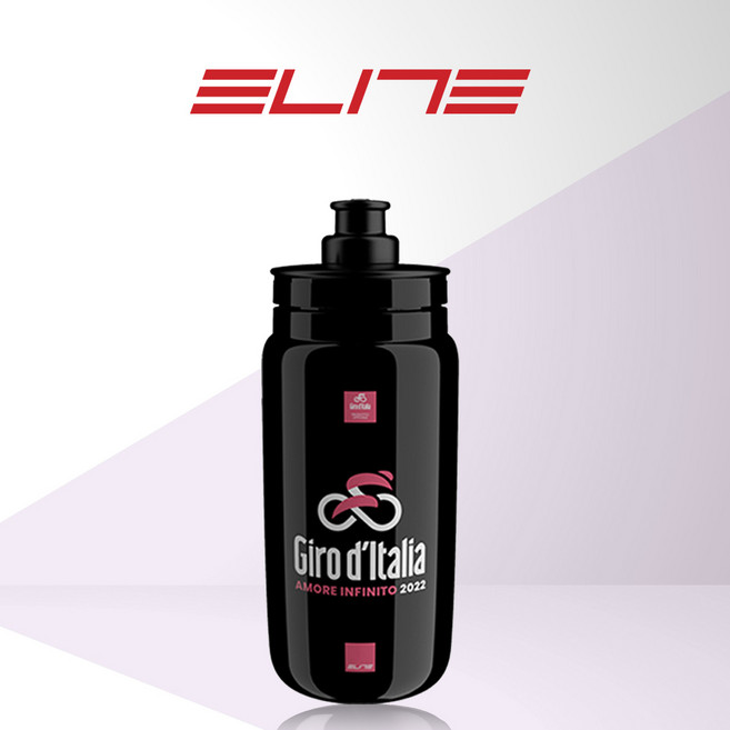 엘리트 플라이 자전거 물통 물병 550ml, GIRO DITALIA BLACK MAP, 1개