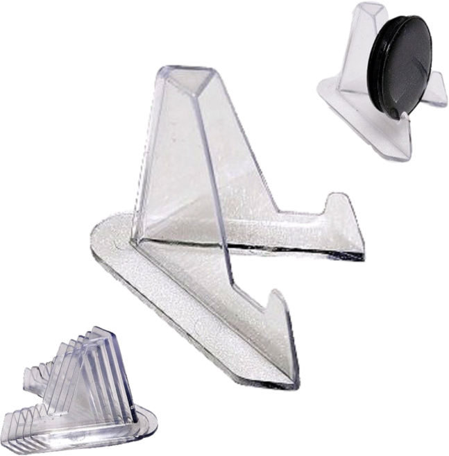 스마일해요 코인받침대 삼각거치대, 10개, 투명