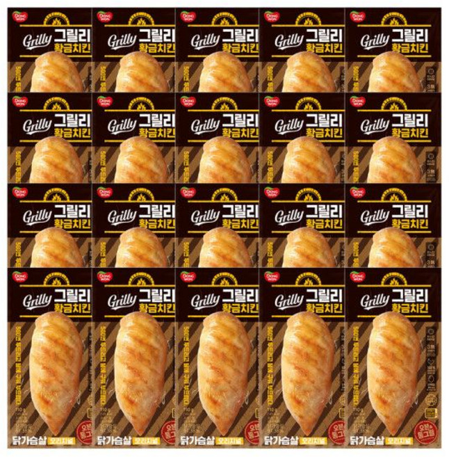 동원 그릴리 황금닭가슴살 오리지널 105g 20개