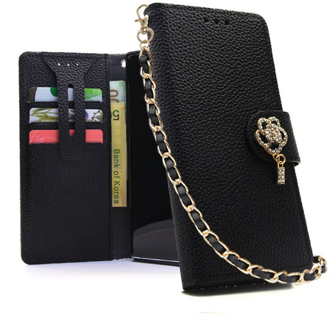 리얼 천연소가죽/지갑형/화면액정보호가드/손목체인스트랩포함/카드빠짐방지/핸드폰케이스/카투소다이어리 AM+스트랩/LG G플렉스2 케이스 (F510)