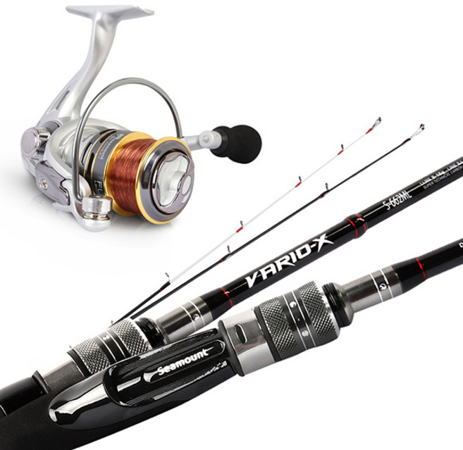시마운트 바리오x 2탑 루어 낚시대 세트/S-662ML, 바리오x 루어대 세트/S-662ML