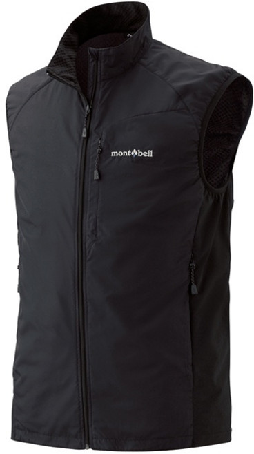 台灣黑熊 日本 mont-bell 1106559 男 Light Shell Vest 軟殼背心 防風防潑水保暖背心