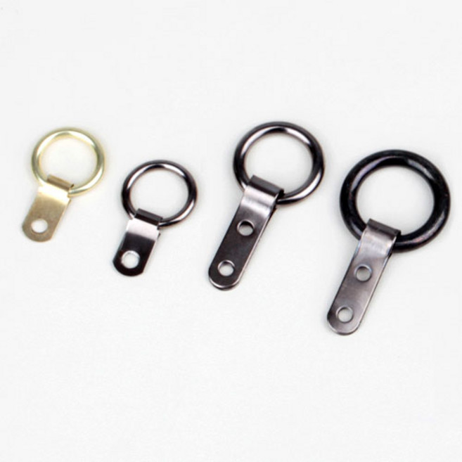 철물백화점 멀티 천장벽겸용 액자걸이+액자레일 세트, F 링고리 소 블랙, 1개