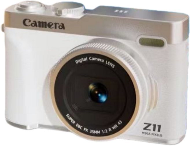 Z11 數位相機 4800萬像素 16倍變焦 1080p錄影, 白色+128G記憶卡