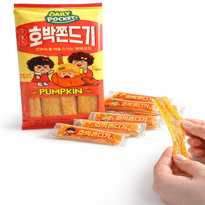 효성 호박쫀드기 88G 12개 1박스