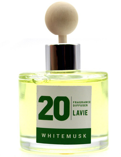 라비에 차량용방향제 50ml, 화이트무스크, 1개