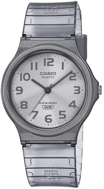 CASIO 卡西歐 薄型透明設計時尚指針錶 (MQ-24S系列)