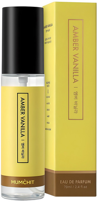 멈칫 섬유향수, 엠버 바닐라, 70ml, 1개