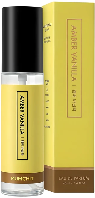 멈칫 섬유향수, 엠버 바닐라, 70ml, 1개 - 쿠팡