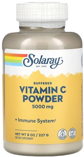 솔라레이 완충형 비타민C 분말 5000mg 227g(8oz), SOR04497, 1개, 227g - 쿠팡
