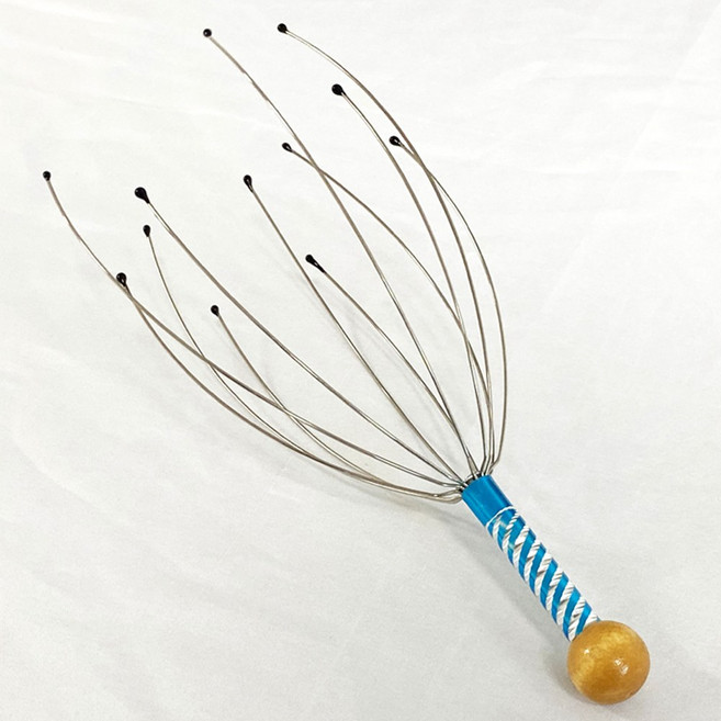 핸드 두피마사지기 두피관리 지압 스트레칭기구, 1개