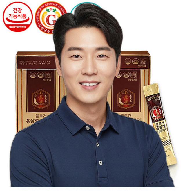 고려인삼 농축액 영양제 면역력 에너지 건강 스틱 10ml 30포 휴대용, 1개