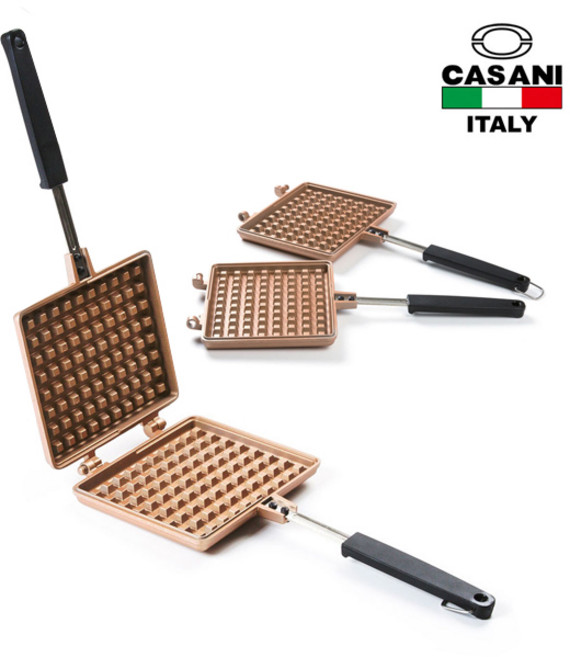 까사니 국산 인덕션 미니 와플팬 토스트팬 16cm, 1개