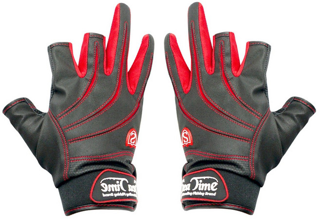 씨타임 3컷 낚시장갑 민물 바다 루어 피싱 커팅 장갑, 씨타임3컷낚시장갑 M