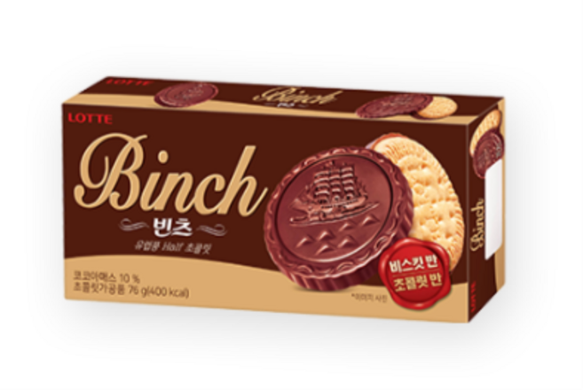 롯데웰푸드 빈츠, 102g, 1개