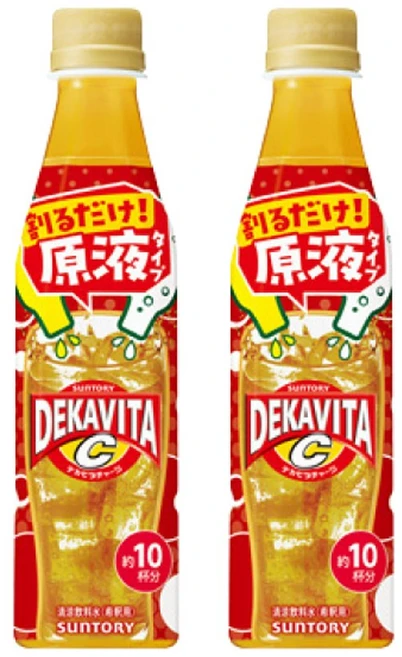 산토리 희석식 탄산음료 제조 시럽 데카비타C 베이스, 2개, 340ml - 쿠팡
