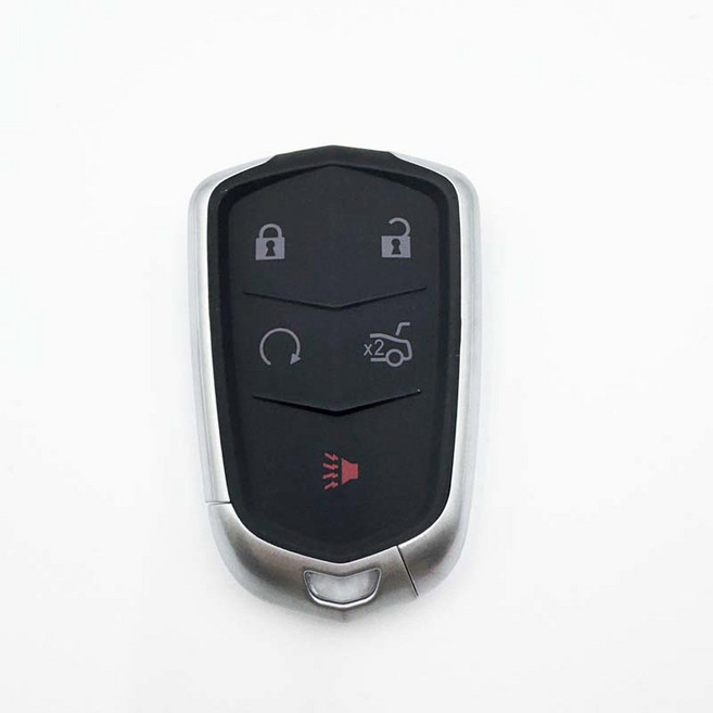 자동차 키 쉘 캐딜락 키 xt5 XTS CTS SRX ATSL XT4 CT6 공장 리모컨 스마트 교체 키, 5 button shell, 1개