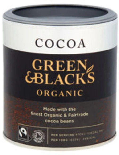 Green Blacks 그린앤블랙 오가닉 코코아 핫초코 분말 125g 2팩, 1개입, 2개 - 쿠팡