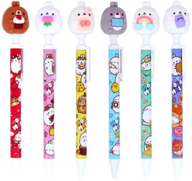 몰랑이 피규어샤프(6입 세트), 단품