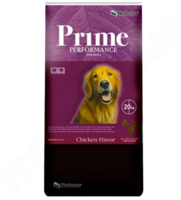 카길 프라임 퍼포먼스 20kg 1개, 닭+쌀+야채