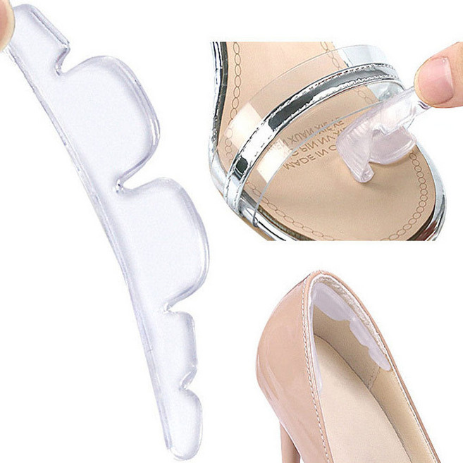 2/3/4set 샌들 발가락 쏠림 방지 앞꿈치 패드 쪼리 발바닥 논슬립 하이힐 쿠션