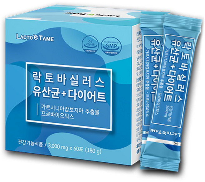 한국바이오팜 락토바실러스 유산균다이어트, 3g, 60개