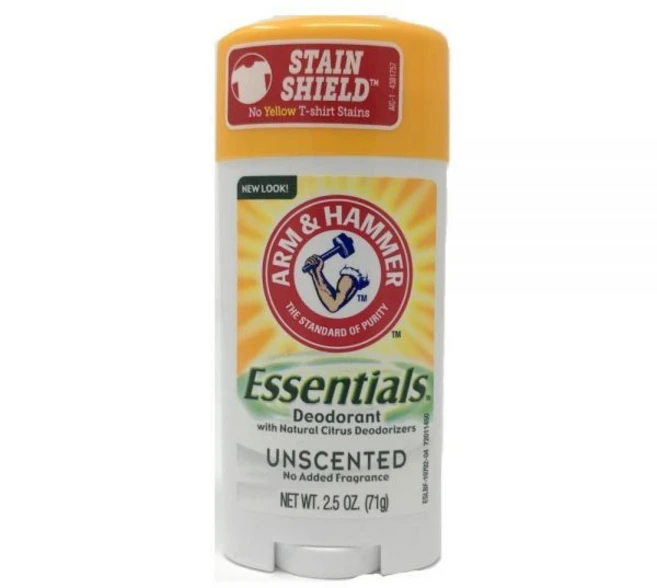 Arm & Hammer Essentials Natural Deodorant Unscented 2.5 oz (71 g), 71g, 1개 - 쿠팡