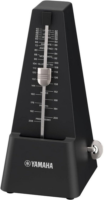 야마하 수동박자기 메트로놈 MP-90, 블랙, 1개