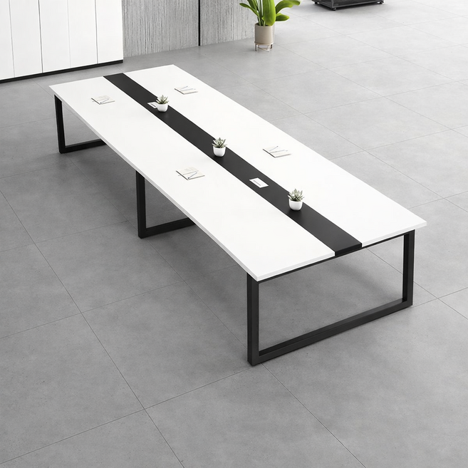 고급 현대 가구 심플한 사무실 회의 테이블 업소용회의책상, HY05