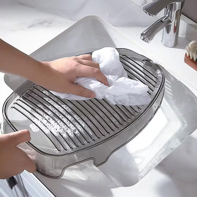 포모어 글래시 미니 빨래판, 1개, 투명