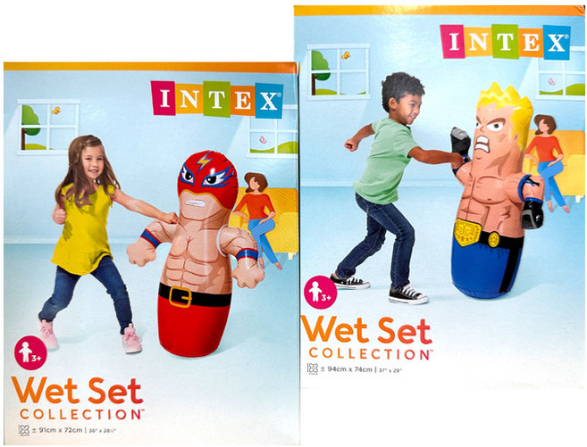 [릴팡] INTEX 인텍스 파이터 오뚜기인형 44672_랜덤, 인텍스 오뚜기 파이터 44672(랜덤), 1개