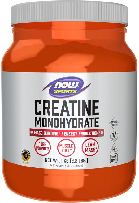 나우푸드 크레아틴 모노 하이드레이트 파우더 1kg 일수화물 Creatine 린 매스, 1개