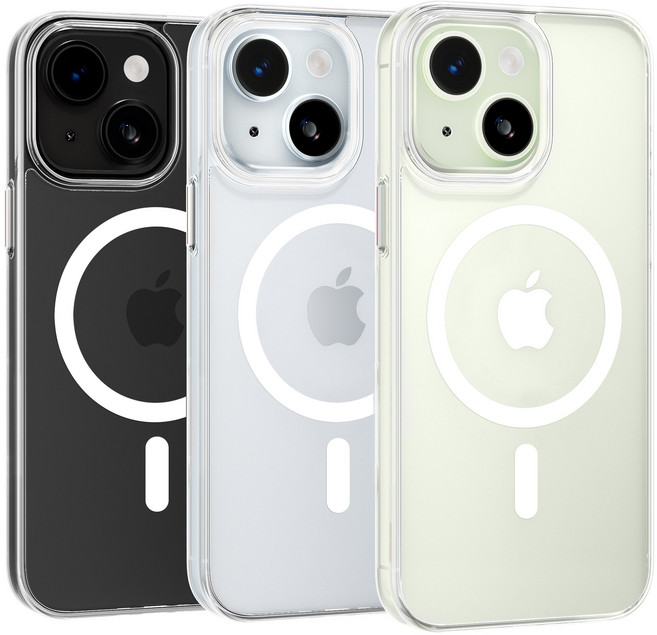 AITEWO 아이폰 맥세이프 휴대폰 케이스 스크래치 방지 충격 흡수 변색 방지