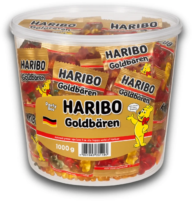 하리보 골드베렌 젤리 93개입, 1kg, 1개 - 쿠팡