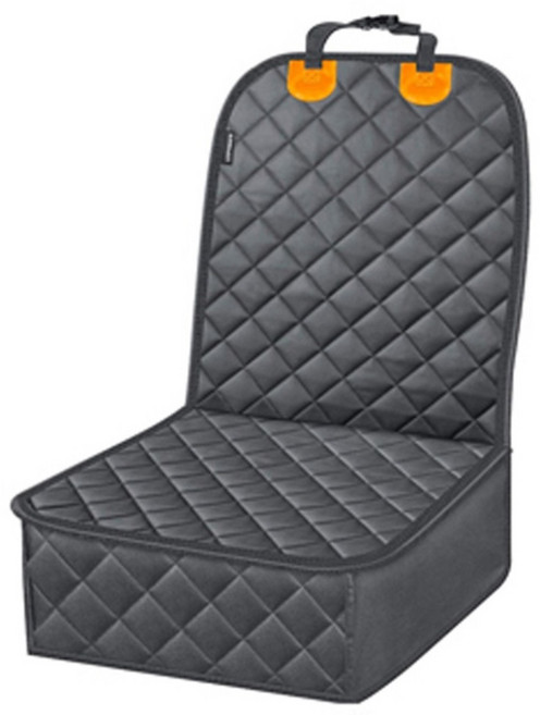 멍스팡 지퍼형 매쉬 반려동물 자동차 시트 조수석, 블랙, 1개