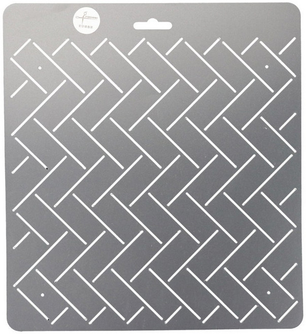 12 12cm 22 22CM DIY 하위 자수 모델 바느질 도구 템플릿 퀼트 패치 워크 회전 수제 세트, 22X20CM 1PCS 6, 1개