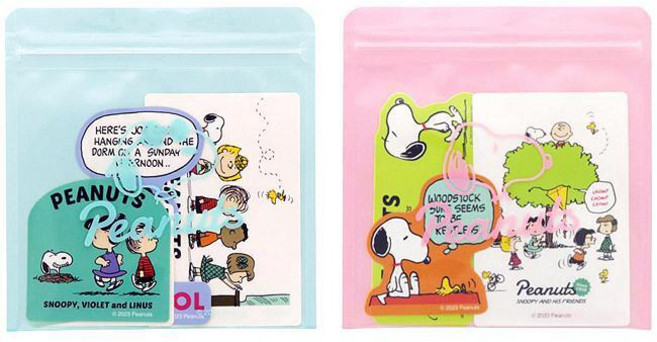 스누피 스티커&케이스세트