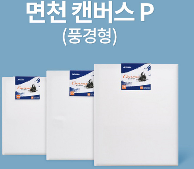 아트메이트전문가용 면천 캔버스 20호 P(72.7x53cm), 개
