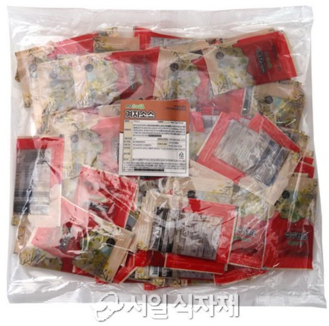 엠지푸드 일회용 겨자소스, 500개, 12g